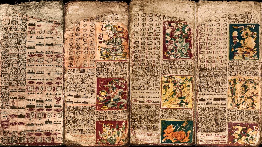 Drawings Of Mayan Astronomy